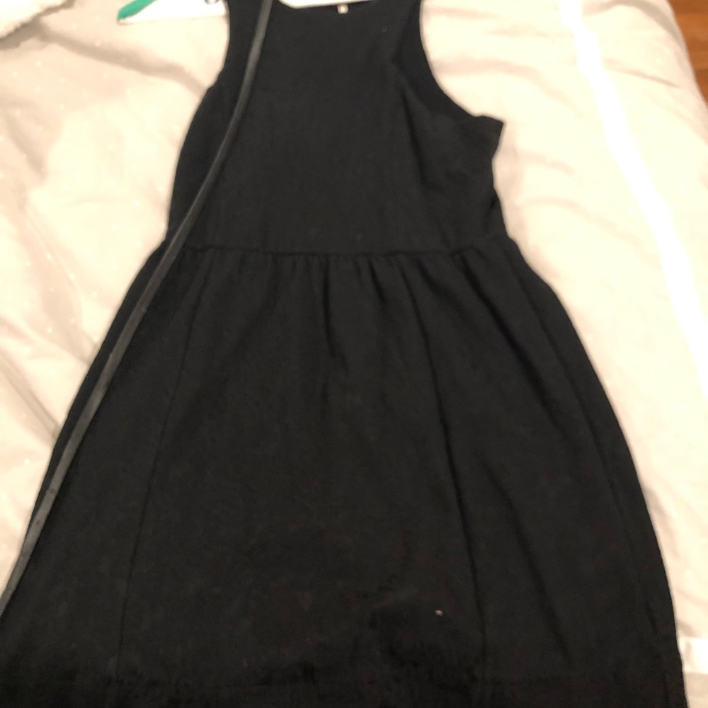 Cute casual black dress from free people!